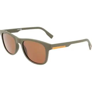 Lacoste L969S 317 MATTE KHAKI 54/20/145 Uni Sonnenbrillen - Grün, Orange