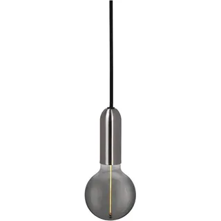 Osram Vintage 1906® Pendelleuchte ROUND E27, chrome, max. 25W (LED 15W), E27 Sockel, runder Baldachin, Innenraum-Pendelleuchte, Kombination mit 1906 Vintage-Lampen, Kombination mit smarten Lampen