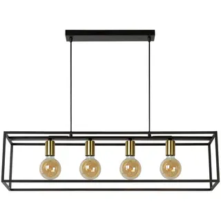 LUCIDE 4-flg. 22 cm Schwarz Metall