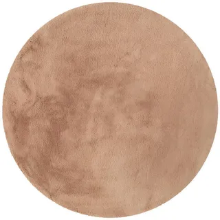 Esprit Hochflorteppich , Altrosa , Textil , Uni , rund , Oeko-Tex® Standard 100 , strapazierfähig , Teppiche und Böden, Teppiche, Runde Teppiche