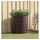 Hochbeet 80 x 80 x 81 cm Braun