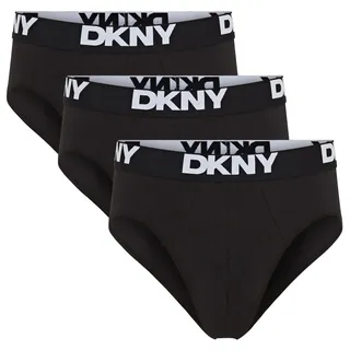 DKNY Kelso Herren Slip Baumwolle Multipack | Atmungsaktive Unterwäsche mit Stretchbund | Komfortabler Slip für Alltag & Sport | Hochwertige Herren Unterhose aus Baumwolle