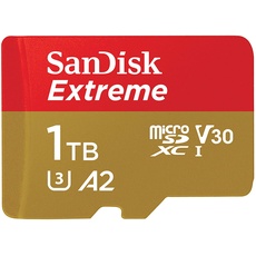 Bild von Extreme microSDXC UHS-I U3 A2 + SD-Adapter 1 TB