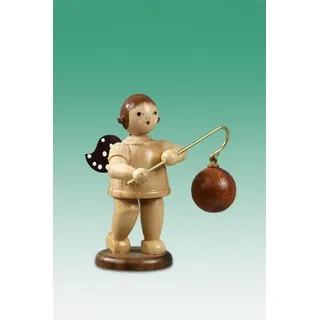 Weihnachtsengel Lampionengel mit Lampion Kugel mit Krone /Natur Höhe 6,5 cm NEU