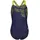 Arena G Arena Swimsuit Navy/Artic Lime 152