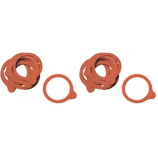 APS 82395 10er-Set Gummidichtringe für Weck-Gläser, für Gläser mit Ø 11 cm, Dichtungsringe, Naturkautschuk (Packung mit 2)