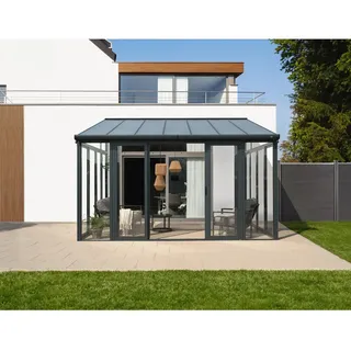 Home Deluxe Wintergarten AMARIS grau