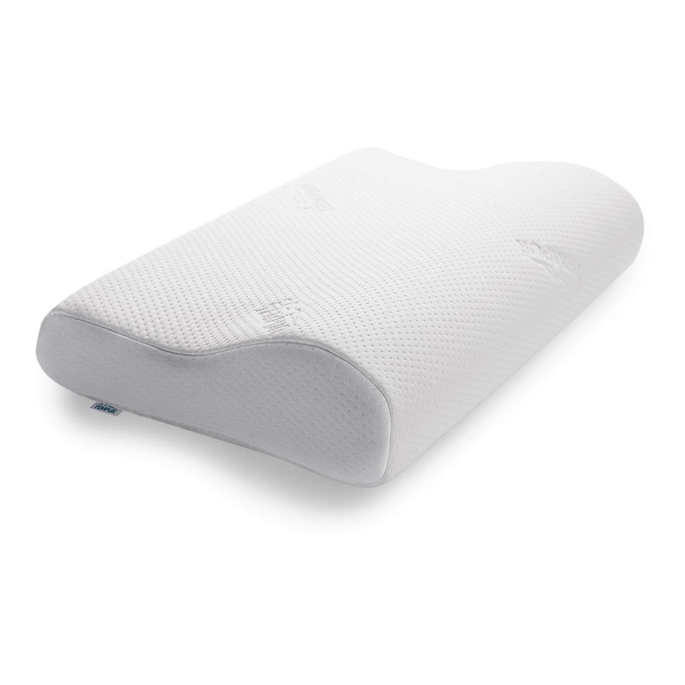 Bild von Original Schlafkissen Memory Foam, ergonomisches Nackenstützkissen für Seiten- und Rückenschläfer, Liegegefühl fest, M (50 x 31 x 10/7 cm)