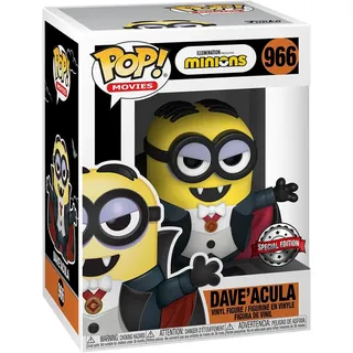 Funko Minions - Dave'Acula 966 Special Edition - Funko Pop! Vinyl Figur