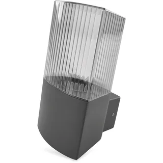 EMOS Außenwandleuchte Aluminium IP54 E27 max. 15 W schwarz