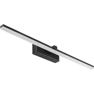 Spiegelbeleuchtung - Badezimmerlampe - Spiegelbeleuchtung - LED-Beleuchtung - Spiegellampe - Badezimmerbeleuchtung - Schwarz - 40 cm breit - Schwarz
