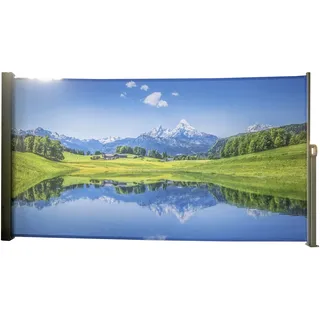 Garden Pleasure Seitenmarkise 160 x 300 cm mehrfarbig Polyester
