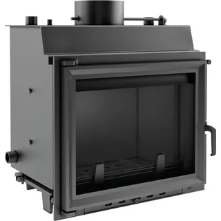Kratki Kamineinsatz MAJA Stahl Schwarz
