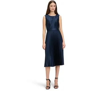 Betty & Co Chiffonkleid Midi Dunkelblau 42