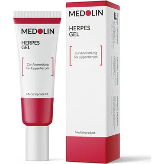 medolin Medolin® Herpesgel - Herpescreme gegen Lippenherpes Herpes Creme für gesunde Lippen Gel 8 ml