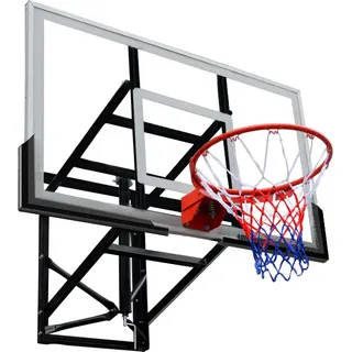 MASTER Basketball-Backboard-Set 140x80 cm mit Ring und Netz