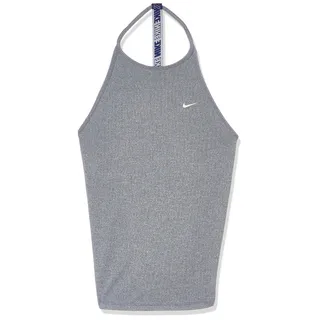 Nike Damen Dri-fit Striped Sport Tank Top, Blau (Indigo Force/Heather/White 438), Large