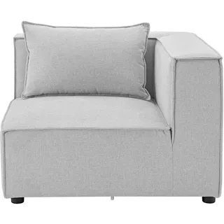 Modulares Sofa Domas - Variantenauswahl - Hellgrau