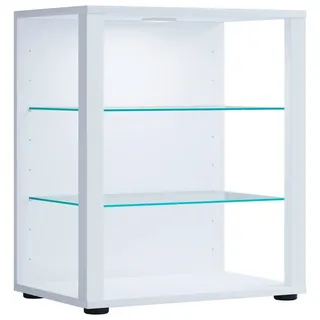 VCM Standvitrine Glasol 52 x 35 x 60 cm Weiß