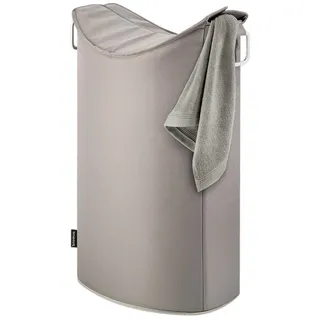 BLOMUS Wäschebox »Wäschesammler FRISCO, Wäschekorb, im chicen Design, Höhe ca. 67 cm« praktischer Aufbewahrungshelfer, Fassungsvermögen ca. 65 Liter, grau