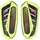 Ultra Schienbeinschoner Yellow Alert/Aged Silver L