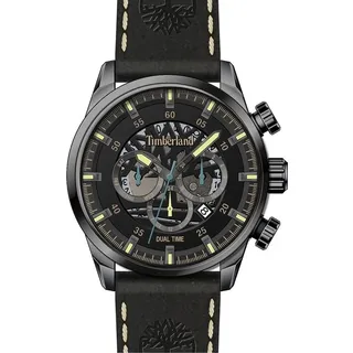 Timberland Henniker III Schwarz Leder 46 mm TDWGF2100601