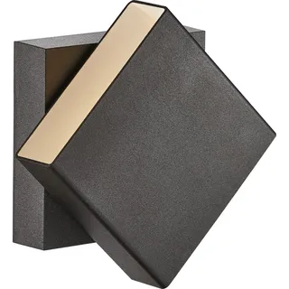 Nordlux Außenleuchte Aluminium 15,0 cm dimmbar inkl. LED Modul schwarz