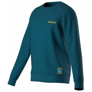 La Sportiva Climbing On The Moon Sweatshirt - Turchese / Giallo - L