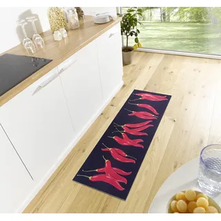 HANSE HOME Chili Dance Küchenläufer 50 x 150 cm Rot/Schwarz