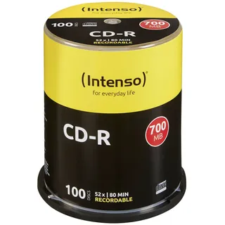 Intenso CD-R 700 MB, 100 St.
