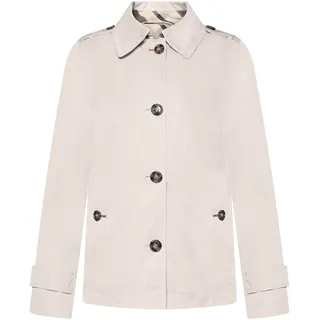 Sommerjacke GIL BRET "Sommerjacke mit Kragen", Damen, Gr. 46, grau (tapioca), Obermaterial: 60% Polyamid PA. 40% Polyester PES., Jacken Sommerjacke