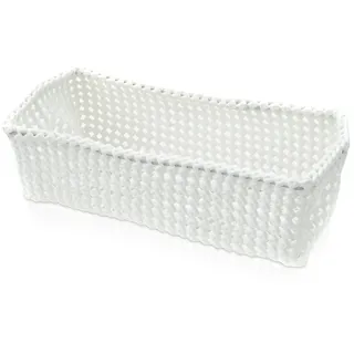 Möve Aufbewahrungskorb Tube 30 x 15 x 9 cm weiß
