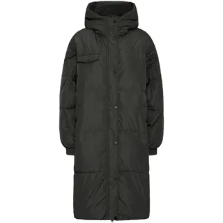 Wintermantel ICHI "Damen Jacke IHBUNALA", Damen, Gr. S, schwarz, Obermaterial: 100% Polyester PES., Mäntel Wintermantel