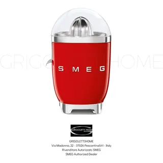 Saftpresse SMEG Rot Glänzend - Auslauf Eu - CJF01RDEU - Einzelhändler