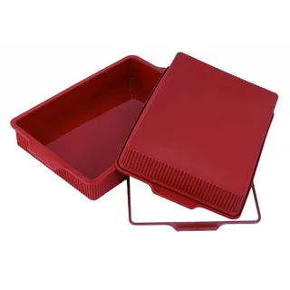 Silikomart Sft 332 Lasagnera Silicone Mould, Backform, Braun