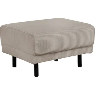 Home Affaire Polsterhocker AGNIA 70 x 43 x 64 cm Grau/Taupe