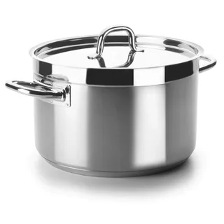 LACOR 54029S Fleischtopf ohne Deckel Durchmesser 28 C Chef Luxe