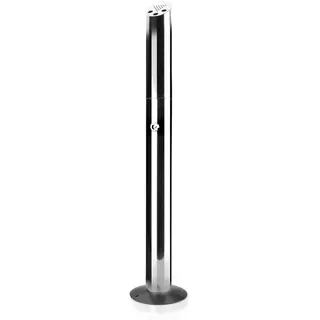 Lacor Standaschenbecher rund 92 x 8 cm Silber