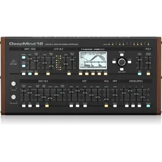Behringer DEEPMIND 12D Synthesizer Schwarz