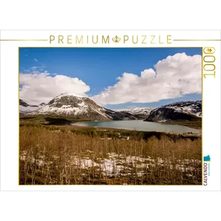 CALVENDO Puzzle Panorama des Kobbvatnet 1000 Teile Puzzle quer | Lege-Größe cm Foto-Puzzle für glückliche Stunden