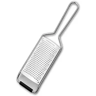 Grunwerg GR-6001 Käsereiber mit Schutzabdeckung – 18/10 Edelstahl, Hochglanzpolitur, Küchenutensilien, Käse hobeln, Reibschnitzler, Raspel, Käsemesser