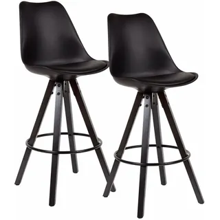 Wohnling Barhocker WL6.126 77 cm Schwarz