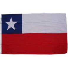 Bild von Flagge Chile 250 x 150 cm Fahne mit 3 Ösen 100g/m2 Stoffgewicht Hissflagge für Mast