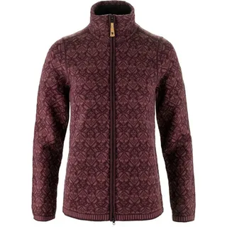 Fjällräven Damen Snow Cardigan Jacke (Größe XS, rot)