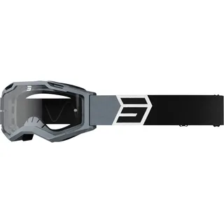 Shot Assault 2.0 Solar Motocross Brille, schwarz-grau für Männer