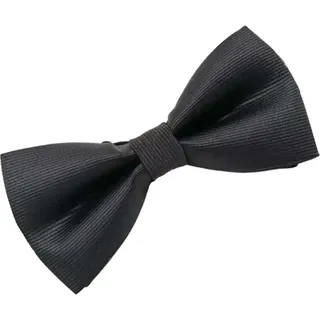 INF Schwarze Fliege - Vorgebundene formelle Krawatte für Herren - Schwarz