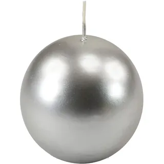 Cereria Di Giorgio risthò Kerzen Kugel 6 x 6 x 6 cm silber 6 St.