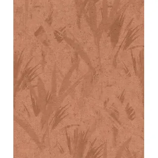 Rasch Textil Vliestapete Concrete 64 cm x 10 m 0 g Rot 520767