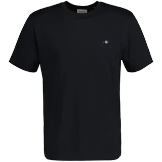 GANT Reg Shield Kurzarm-T-Shirt Black L