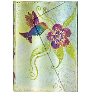 Laurel Burch Kolibri Ausgefallene Kreationen - Notizbuch Midi Liniert - Paperblanks, Midi (180 x 130)